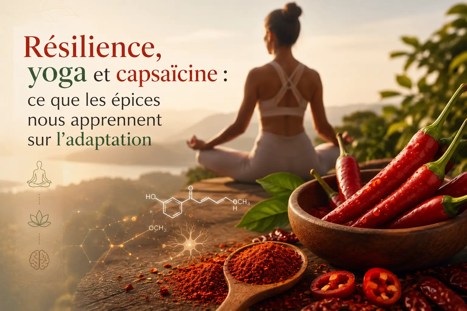 Piment, système nerveux et résilience: pourquoi le corps aime parfois le feu