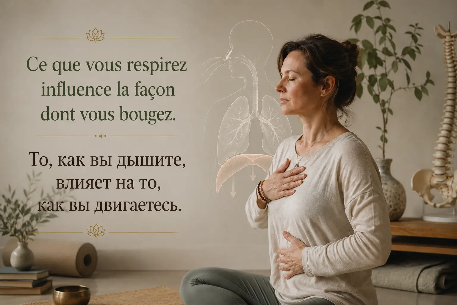 Pourquoi je commence par la respiration plutôt que par les exercices