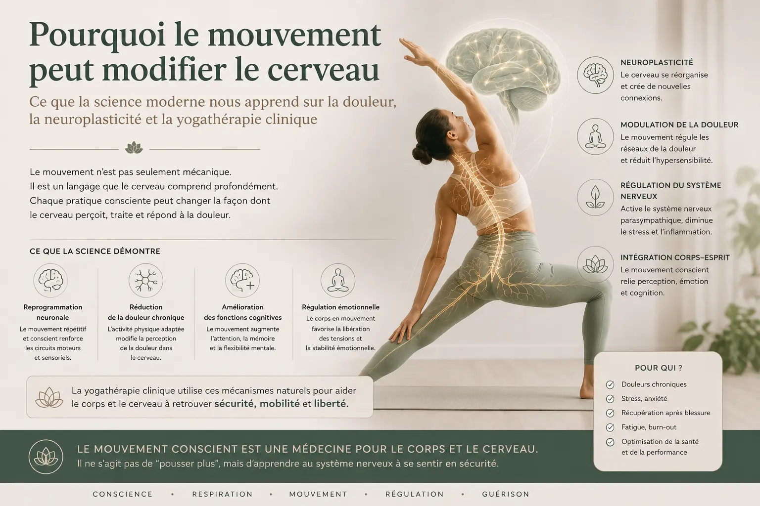 Pourquoi le mouvement peut modifier le cerveau